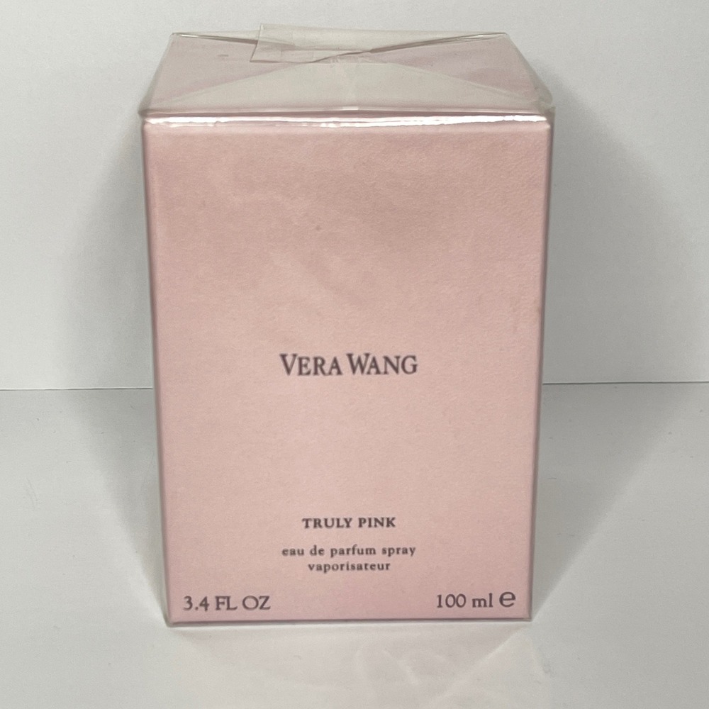 Vera Wang Truly Pink Eau de Parfum Spray 3.4 fl oz 100 ml New Sealed Fragrance